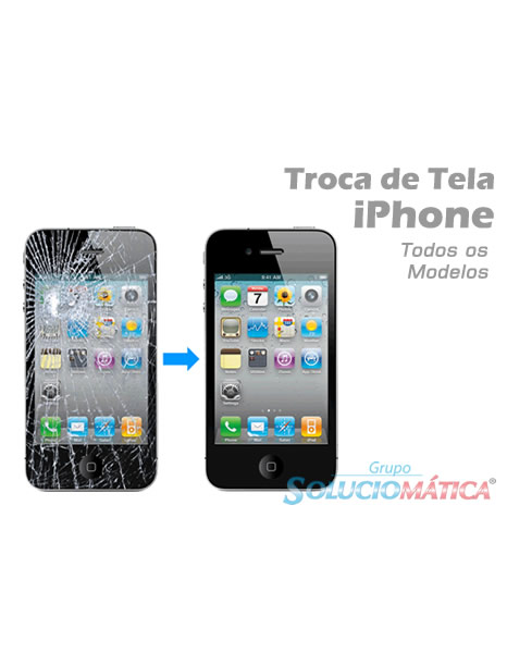 Troca de Tela de iPhone Assistência técnica iPhone Blog Soluciomática